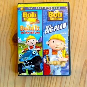 VTG! 2000’s Bob the Builder: Build It & They Will Come/Bob's Big Plan DVD Kids
